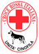Membro della unità cinofile della croce rossa altoatesina
